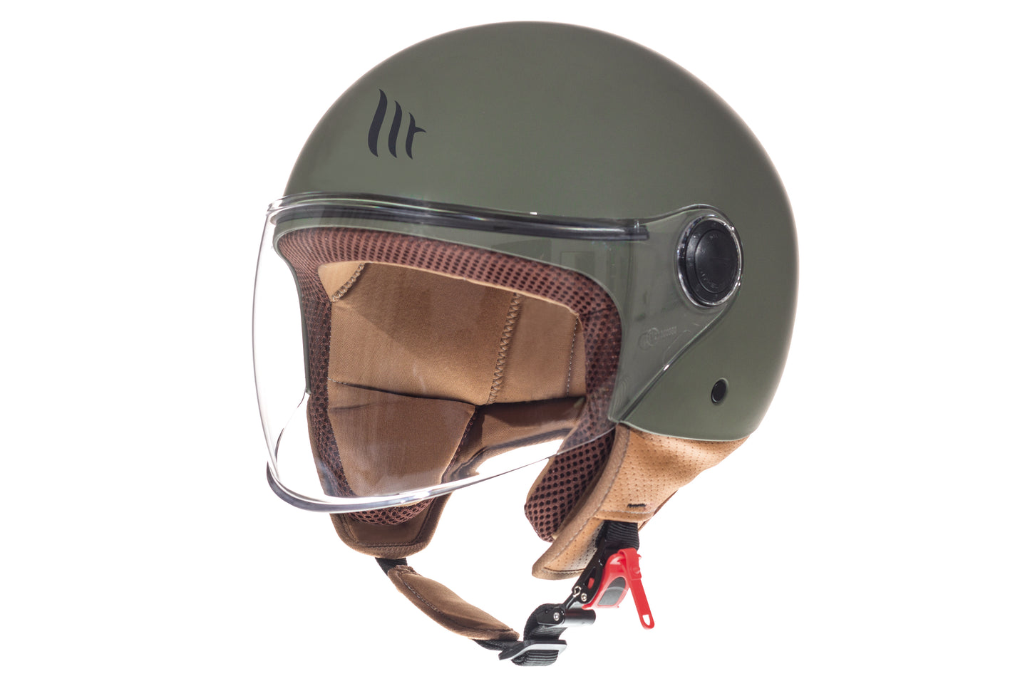 Jethelm MT Helmets 'Street Solid' in leger groen