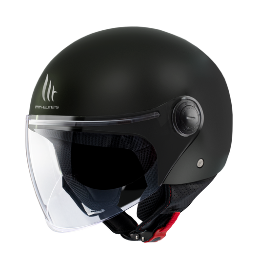 Jethelm MT Helmets 'Street Solid' in glans zwart