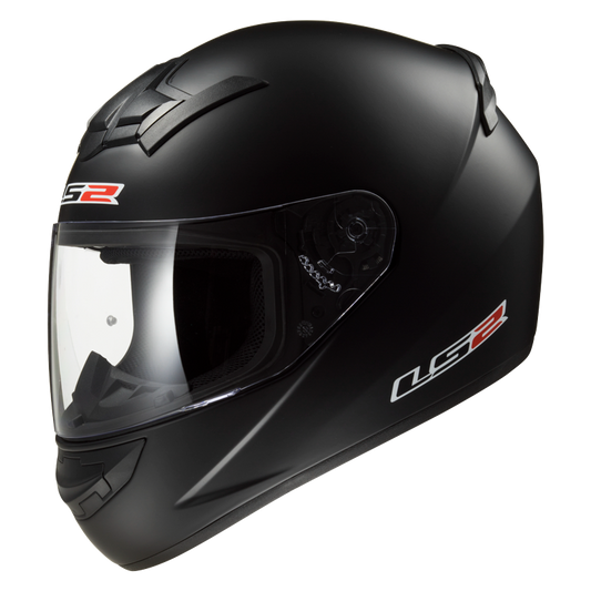 Integraalhelm LS2 Helmets 'Rookie Single Mono' in mat zwart