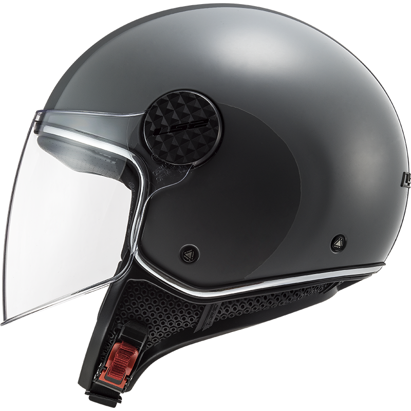 Jethelm LS2 Helmets 'Sphere Lux Single Mono' in nardo grijs