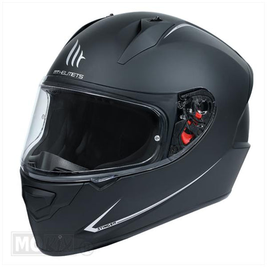 Integraalhelm MT Helmets 'Stinger Solid' in mat titanium