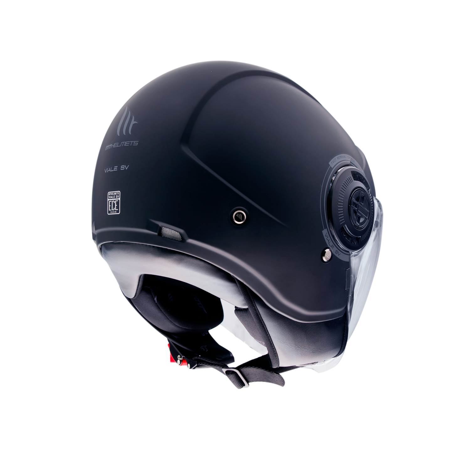 Jethelm MT Helmets 'Viale SV' in mat zwart
